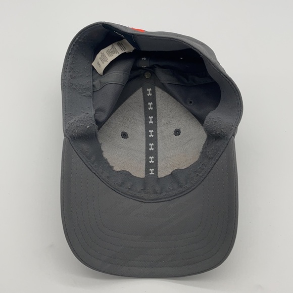 Under armour gray orange baseball cap m/lg - Picture 3 of 4
